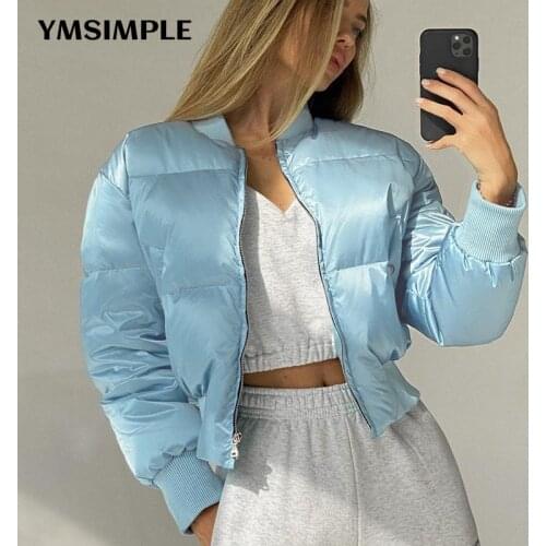 SHENMANQIXING Women's Autumn Down Jackets