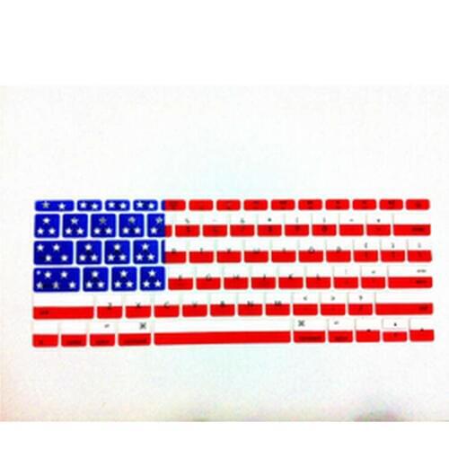 USA Flag Silicone Laptop keyboard Skin Protector Cover Protective Film Guard For Apple Macbook Mac retina 12" 12 Inch US Layout