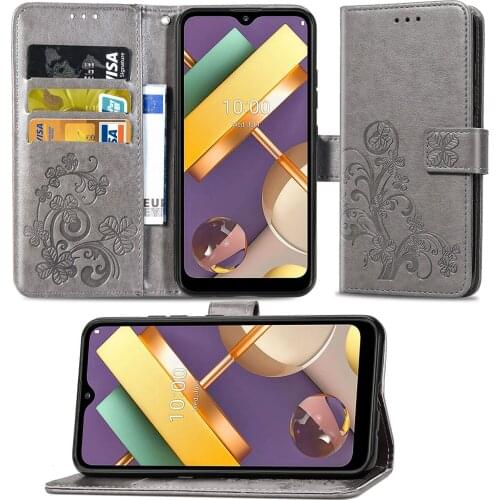Sculpture Emboss Leather Case for LG K22 (6.2in) 2020 Cover Flip Stand Card Slot Wallet Book LG22 22K LGK22 LMK200 K 22 LM-K200