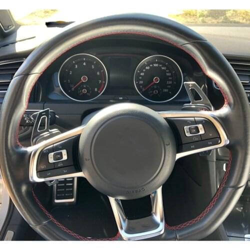 Steering Wheel Shift Paddle Extension For VW Golf GTI R MK7 GTI and Scirocco and Sagitar GLI 2015 -2017 Auto car