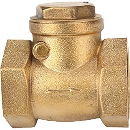 1 Inch BSPP Swing Check Valve Prevent Water Backflow Golden DN25