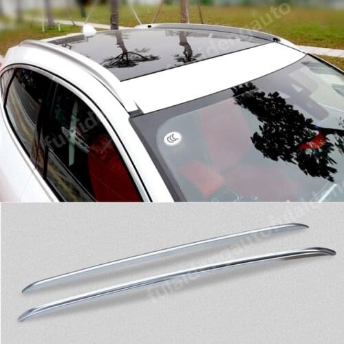 2pcs For Jaguar E-PACE 2018-2019 Roof Rail Carrier Rack Luggage Bar Roof Rack Side Rails Bars Luggage Carrier Car Accessories