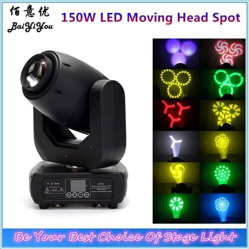 2pcs/lot Cheap Spot Lighting Equipment For Party DJ Events 150W LED Spot Moving Head Light