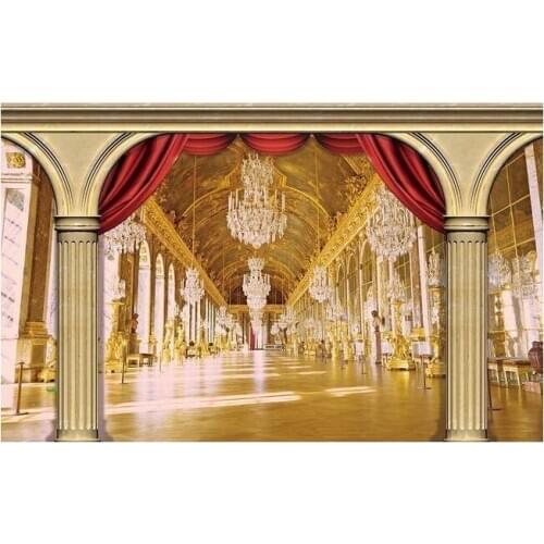 3d wallpaper custom mural non-woven 3d room wallpaper European architecture palace interior mural photo 3d wall murals wallpaper