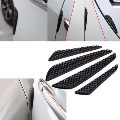 4Pcs/set Car Door Edge Guard Strip Scratch Protector Anti-collision Trim Sticker