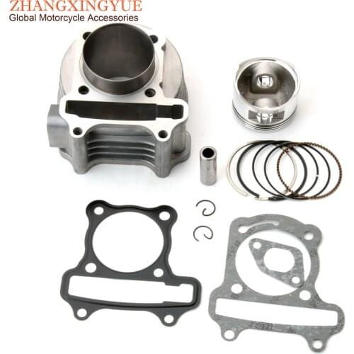 52mm 105cc Big Bore Racing Performance Cylinder Kit for Kymco Agility 50 R10 R12 R16 Filly Super 8 50cc 4-Stroke