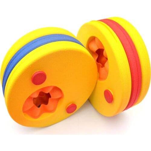 6pcs Floating Sleeve Armband Suit Big Buoyancy Baby Swimming Exercises Circles Rings Discs Arm Bands EVA Water Floating Sleeves