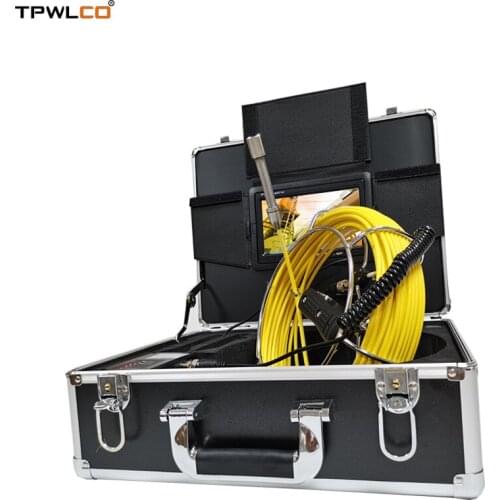 7inch Video Snake Camera System With DVR/Sun-visor 20-50m Cable Diameter 17mm Camera Endoscope Camera