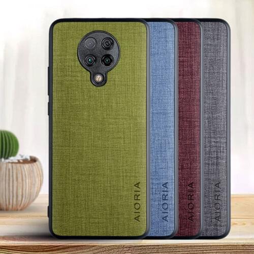 Case for Xiaomi Poco M3 X3 NFC F2 Pro X2 Pocophone F1 case cover,Cross pattern design with TPU+PU 2in1 Material