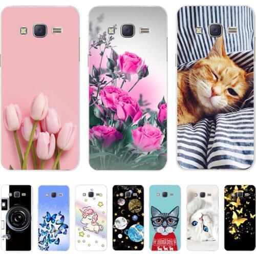 For Samsung Galaxy J7 2015 Case Cover Cute Cartoon Silicone Soft Cases For Samsung Galaxy J7 2015 SM-J700F 5.5 inch Phone Case