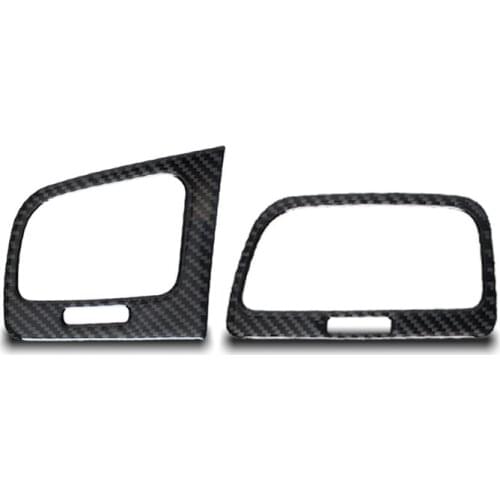 For Golf 7 MK7 2014-2016 2017 2018 2019 Decal Car Interior Side Air Vent Outlet Cover Trim Car Carbon Fiber Sticker