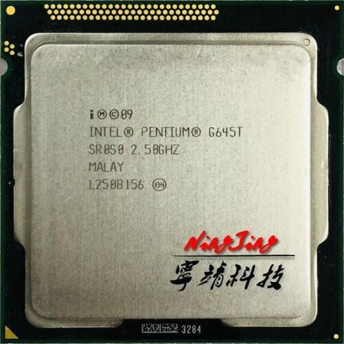Intel Pentium G645T 2.5 GHz Dual-Core CPU Processor 3M 35W LGA 1155