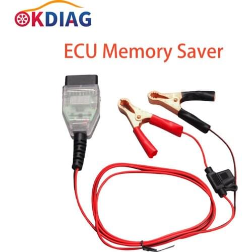 OBD2 ECU Memory Saver For Car Computer Cigarette Lighter OBD Connect Emergency ECU Battery Saver Replace Car Battery Safe