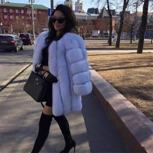 Elegant Faux Fur Coat Womens Clothing Winter 2020 Bomber Jacket Plus Size Fluffy High Quality 2020 Teddy Coat Women Thick Warm