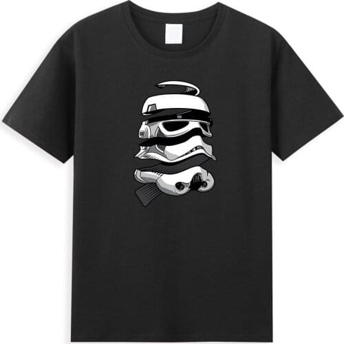 Stormtrooper Star Wars T Shirt Casual Creative Tops Tee Hip Hop Graphic Mens T Shirt Fashion Comfortable Cotton Men T-Shirts