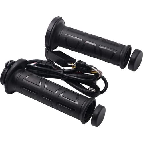12V Motorcycle Heated Handlebar Grips 22mm Winter Universal Electric Motorbike Heating Handle Grips