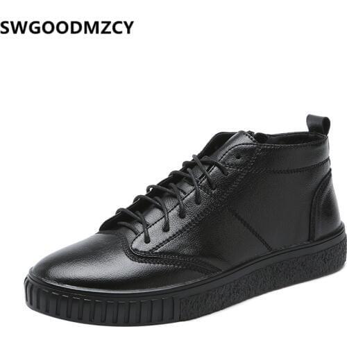 Men Boots Genuine Leather Men Ankle Boots Designer Shoes Mens Boots Casual Luxury Shoes Coiffeur Black Shoes Chaussure Homme