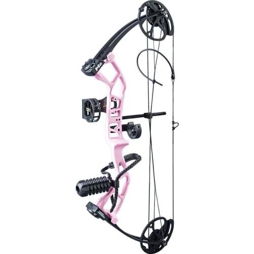 ChildrenS Toy Bow And Arrow Set 10-40lbs Composite Pulley Bow And Arrow Archery Equipment Shooting Outdoor Children