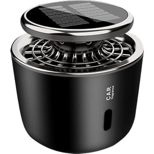 Car Solar Air Purifier Auto Aroma Diffuser Air Freshener Car Perfume for Cars Interior Decoration