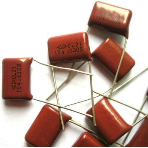 Wholesale and retail 100pc Metallized Polypropylene Film Capacitor 0.1uF 630V for vintage radio amp free shipping