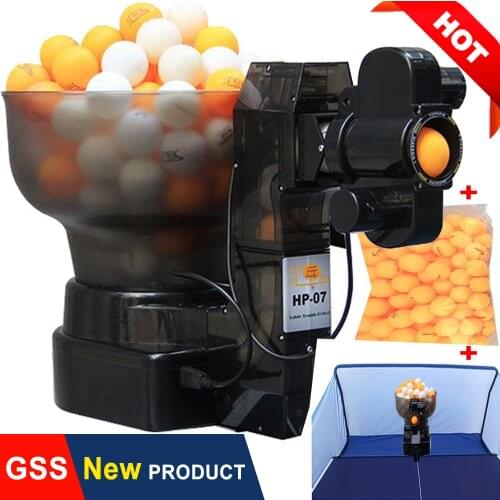 Professional HP-07 Table Tennis Robots with Catching Collecting Net Sender Pitching Training Serve Machine Sport Pingpong Balls