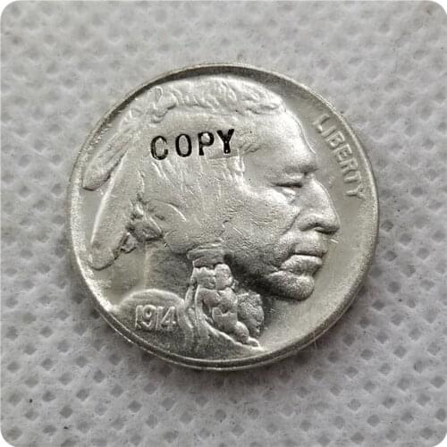 USA 1914-S,D BUFFALO NICKEL Copy Coin commemorative coins-replica coins medal coins collectibles