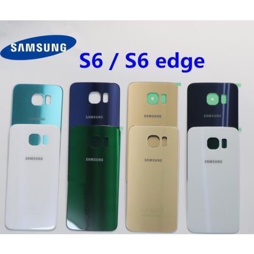 SAMSUNG Galaxy S6 S6edge Back 3D Glass Battery Cover Housing case Replacement For SAMSUNG GALAXY G920F G925F G920 G925 SM-G920F
