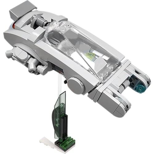 Aircrafts High-Tech B Runner Building Blocks Plane Famous Movie Bricks DIY Assembly Model Toy Childrens Gift