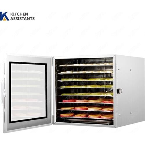 XH08 Commercial dehydrator fruit and vegetable dryer Industrial food dehydration meat drying oven equipment 8 Trays Layers