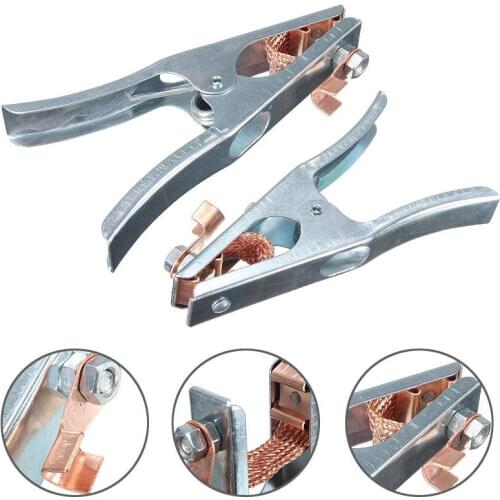 300Amp Earth Ground Cable Clip Clamp For Welding Manual Welder