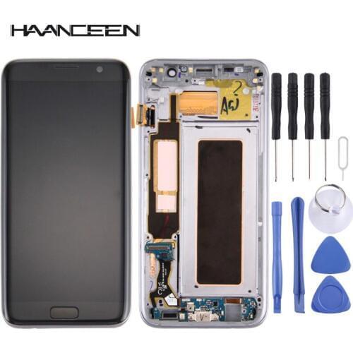 Ori 5.5'' Screen for SAMSUNG Galaxy S7 edge LCD Display G935 G935F G935A Touch Digitizer Assembly Replacement Parts