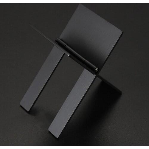 1PC*Foldable Cigar Holder Black Ashtray Display Stand Rack Smoking Accessories