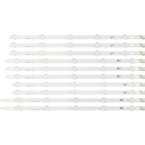 10 PCS/set LED backlight strip for LG 42LA620S 42LN570S 42LN5400 42LN5700 6916L-1214A 6916L-1215A 6916L-1216A 6916L-1217A