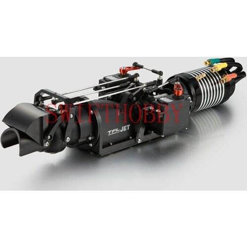 27mm Hole Turbo Jet Thruster for RC Boat Modify Backward Retrograde Propeller in