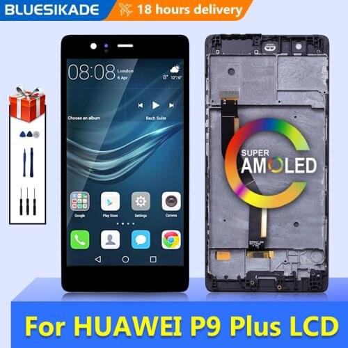 5.5" For Huawei Display P9 Plus LCD Touch Screen Digitizer Assembly For Huawei P9 Plus EVA-L09 VIE-L09 AL10 Replacement Parts