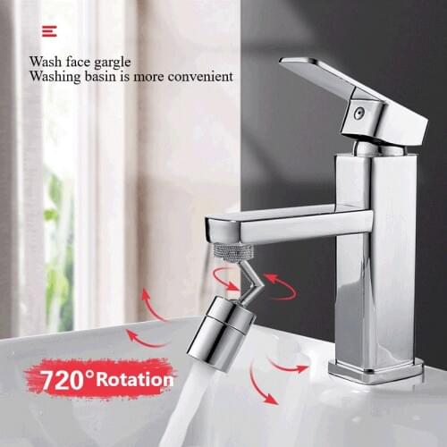 720°Bathroom Splash-proof Head Filter Faucet Mouth Kitchen Universal Basin Extension Extender Universal Bubbler Kitchen Faucet