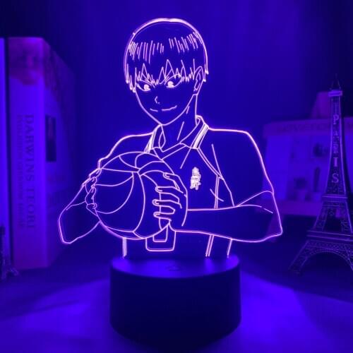Anime Haikyu!! Led Night Light Tobio Kageyama Lamp for Bedroom Decor Nightlight Kids Child Birthday Gift Haikyuu Light Kageyama