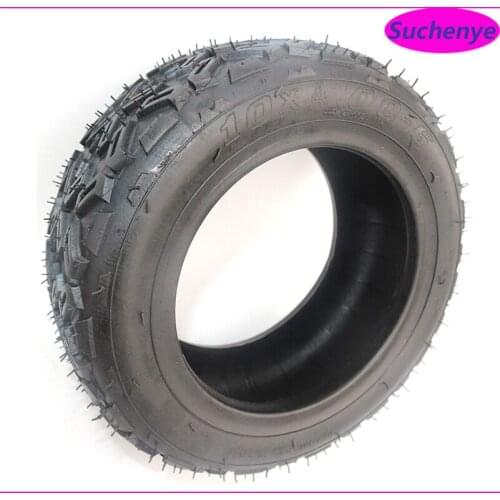 10X4.00-6 Tire Tubeless Vacuum Tyre for Electric Balancing Scooter 10*4.00-6 Thick Rubber Tyre for Mini Motorcycle