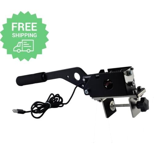 Free Shipping USB Handbrake Clamp for Logitech g29/g27/g25 T500 SIM Racing Games FANATEC OSW DIRT RALLY PC Parts Hand Brake