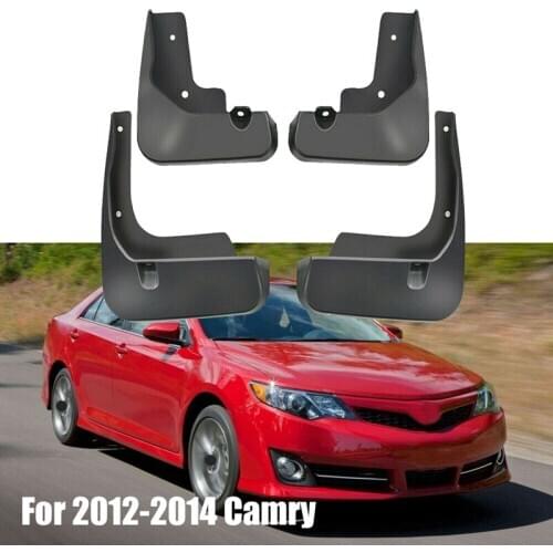 Splash Guards for 2012-2014 Toyota Camry 4Pcs Front Rear Mud Flaps Mudguards Fender Car Accessories