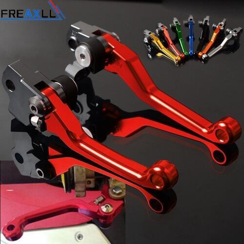 For GAS GAS EC 2T EC 4T 2000-2016 Levers Motorbike Accessories CNC Aluminum Pivot Motorcycle Dirt Bike Brake Clutch Levers