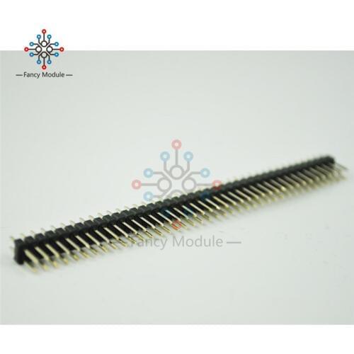 10PCS 2.54mm 2 x 40 Pin Male Double Row Pin Header Strip