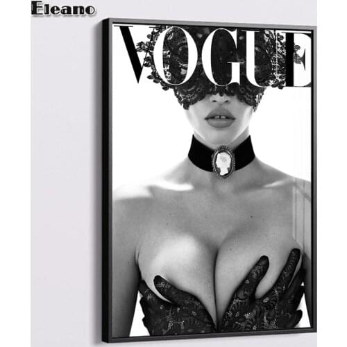 Hepburn Monroe Woman Canvas Painting Black and White Luxury Wall Art Canvas Print Figure Posters Modern Art Home Decor Picture