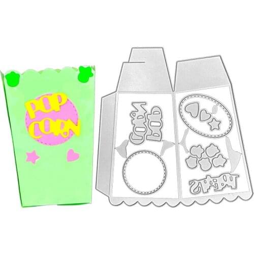 Julyarts Snack Box Die Cut Dies Scrapbooking Dies Metal Stencil Craft For DIY Embossing Scrapbook Album Paper Card Decoration