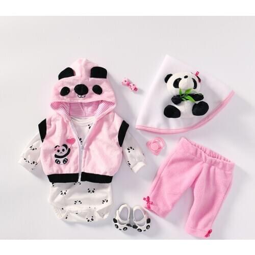 Lucydoll Handmade Baby Doll Clothes Accessories Design For 20-22inch 50-55cm Reborn Baby Doll Clothes Sets