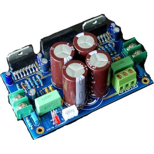 KYYSLB 2018 TDA7293 Power Amplifier Board 100W+100W 2.0 Kit & Finished Board LM3886 peer