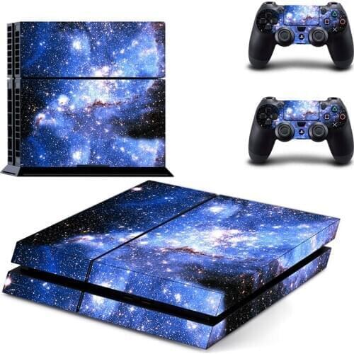 Star sky Style PS4 Skin Sticker for Sony Playstation 4 Console & 2 Controllers Decal Vinyl Protective Skins Style 14