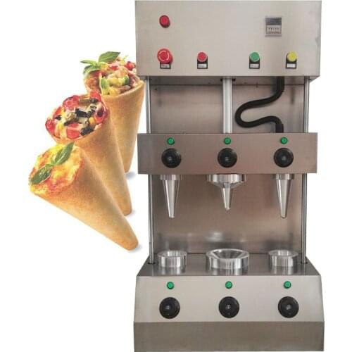 New Commercial Stainless Steel Pizza Cone Forming Machine Energy Saving Equipment Electric Pizza Production Machine