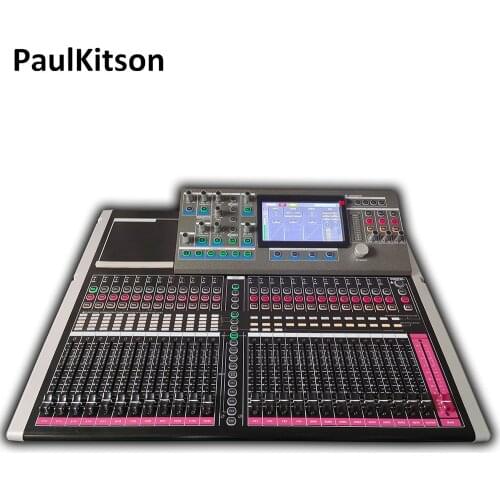 Paulkitson DM24 24Channel Professional Digital Mixing Dj Mixer Audio Console Mixer Professional Stage Performance