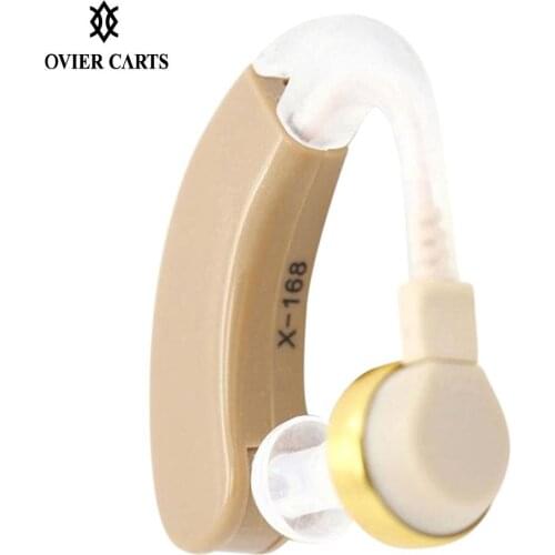 Hearing Aids for Adults Elderly Sound Amplifier 4 Levels Volume Adjustment Cell Powered In Ear Hearing Enhancement Device Tool